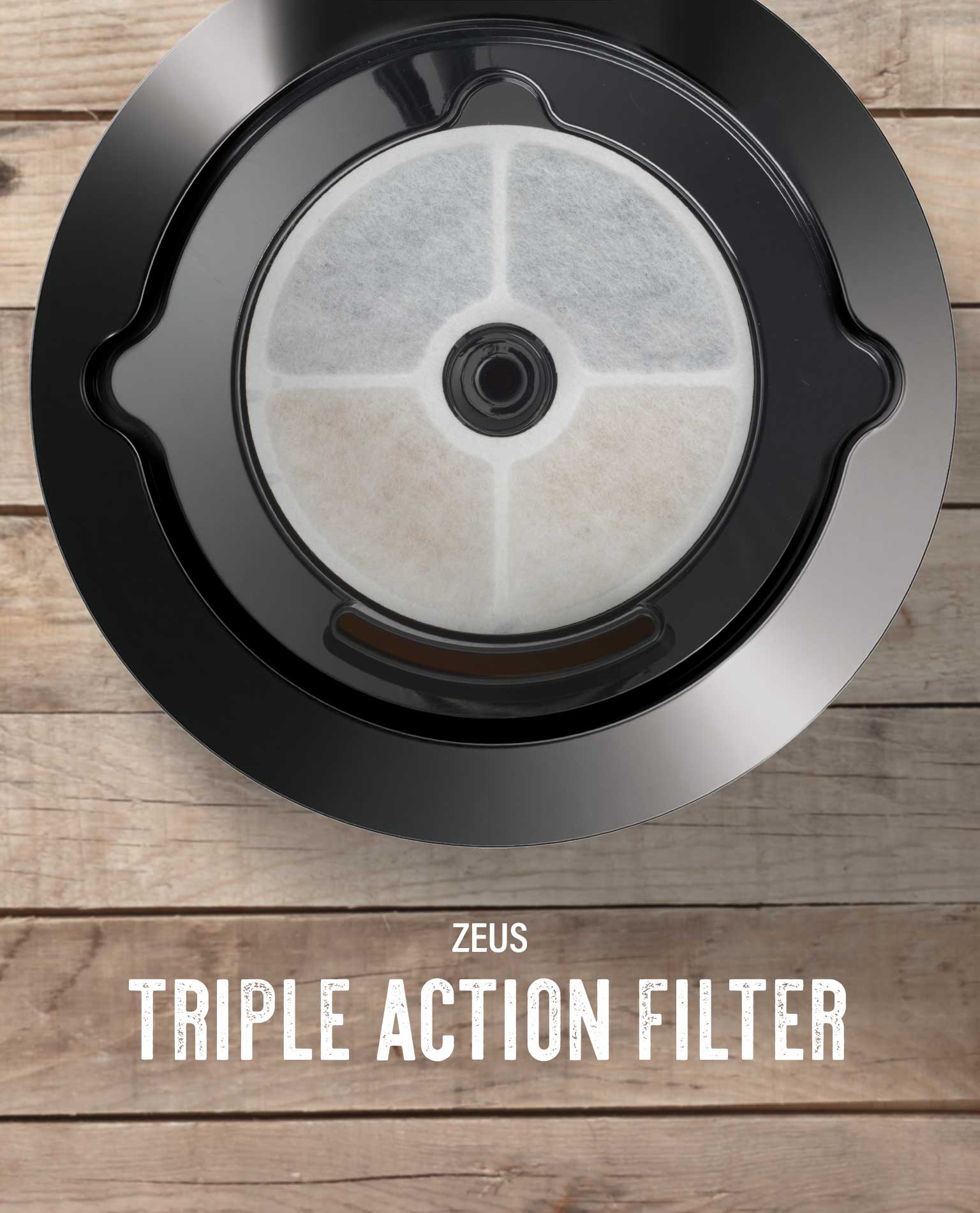 Zeus - Triple Action Filter