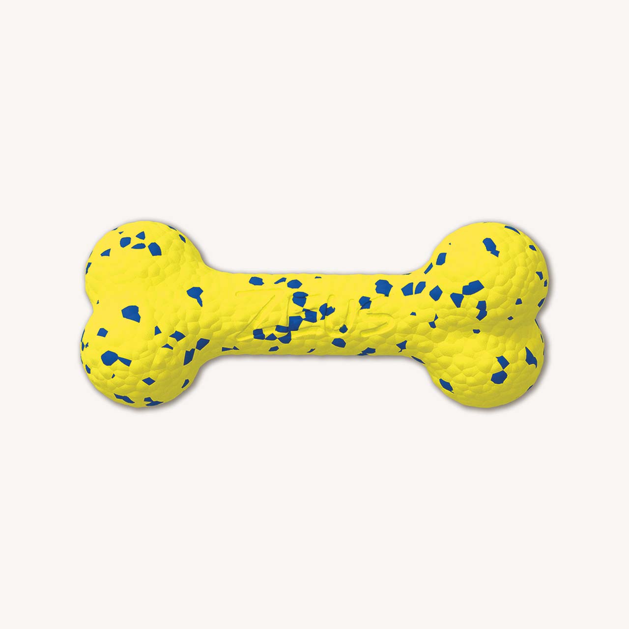 Rendu 3D du jouet pour chien Os flexible Zeus NITRO sur un fond clair.