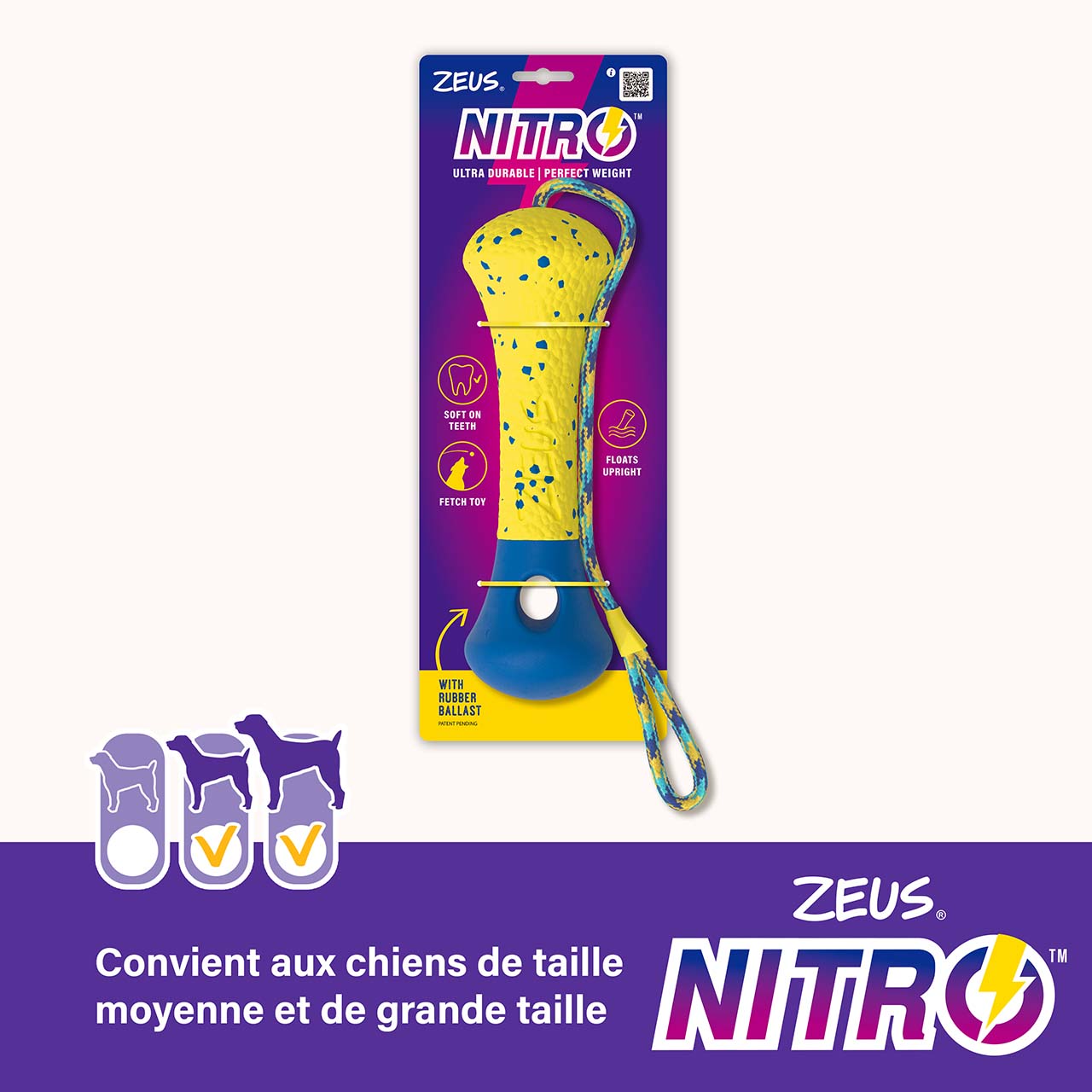 Emballage de la bouée Zeus NITRO.