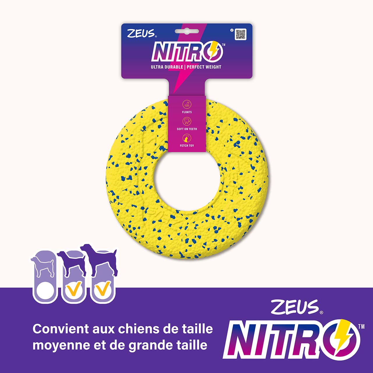 Emballage du disque Zeus NITRO.