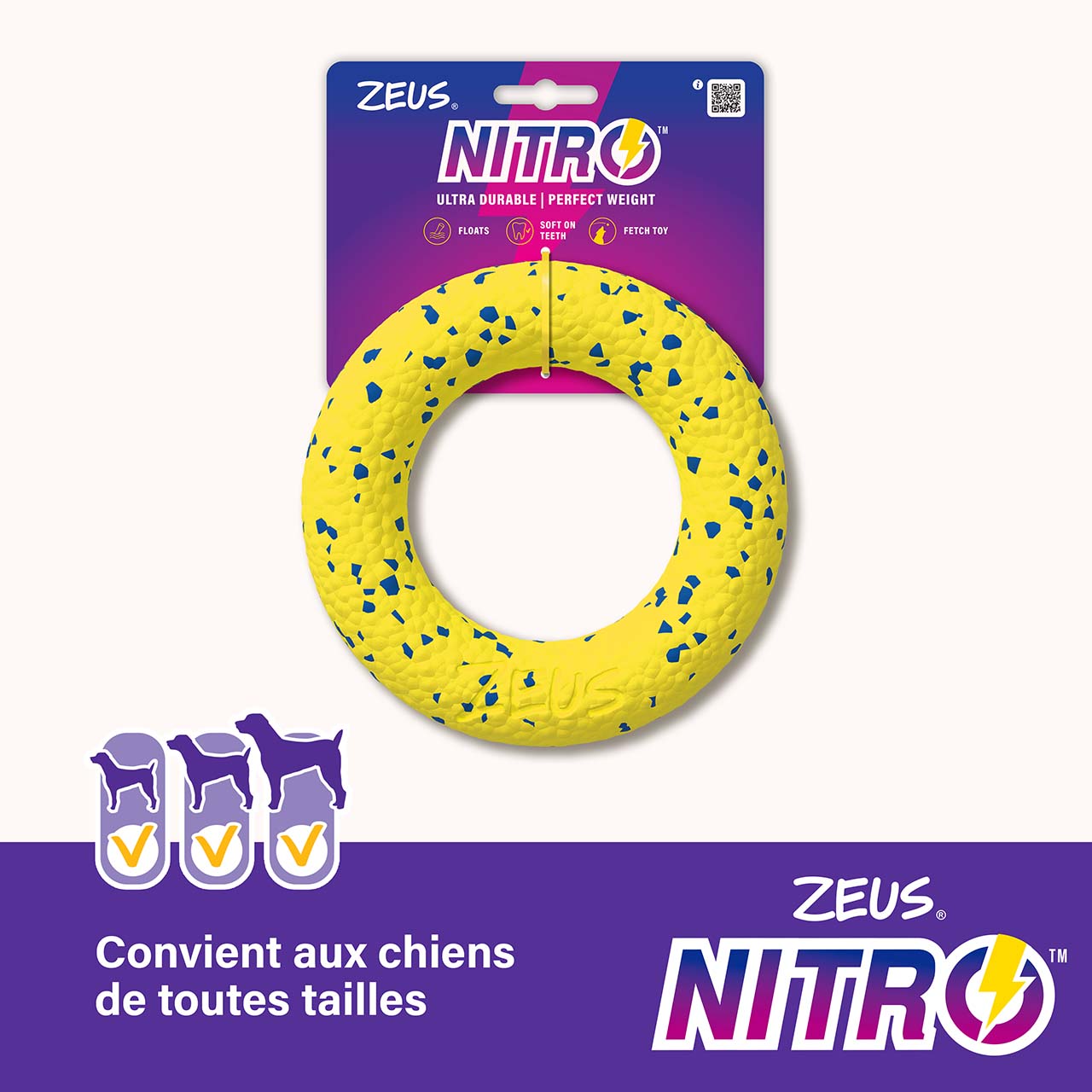 Emballage du Zeus NITRO Ring.