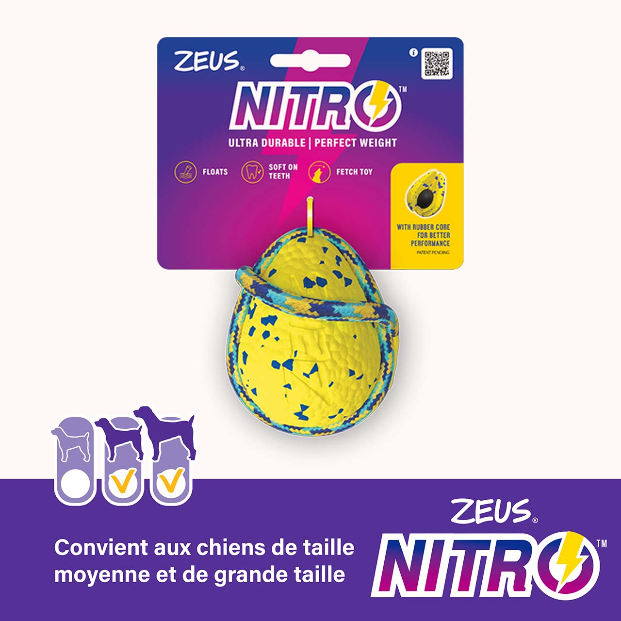 Emballage du Zeus NITRO Slinger.
